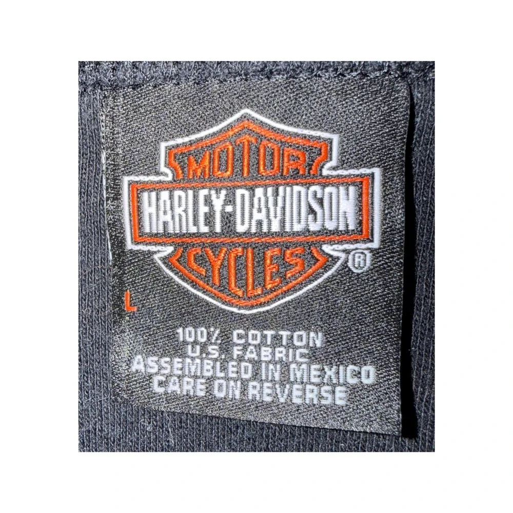 Harley Davidson Masters of the Machine Palm Beach Graphic T-Shirt Black Large - Picture 3 of 4
